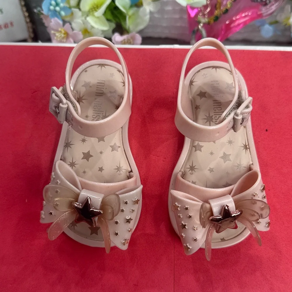 (S4) NW MINI MELISSA Starfish Sea Sandal, baby size 6